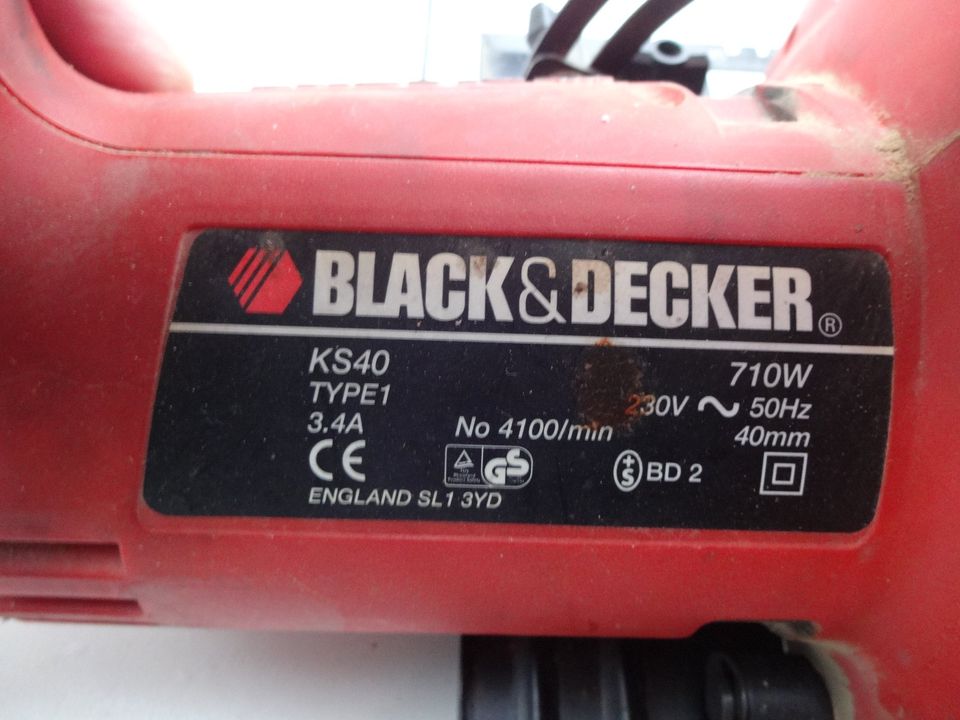 Handkreissäge Säge Holzsäge von Black&Decker Holz Säge in Mettlach