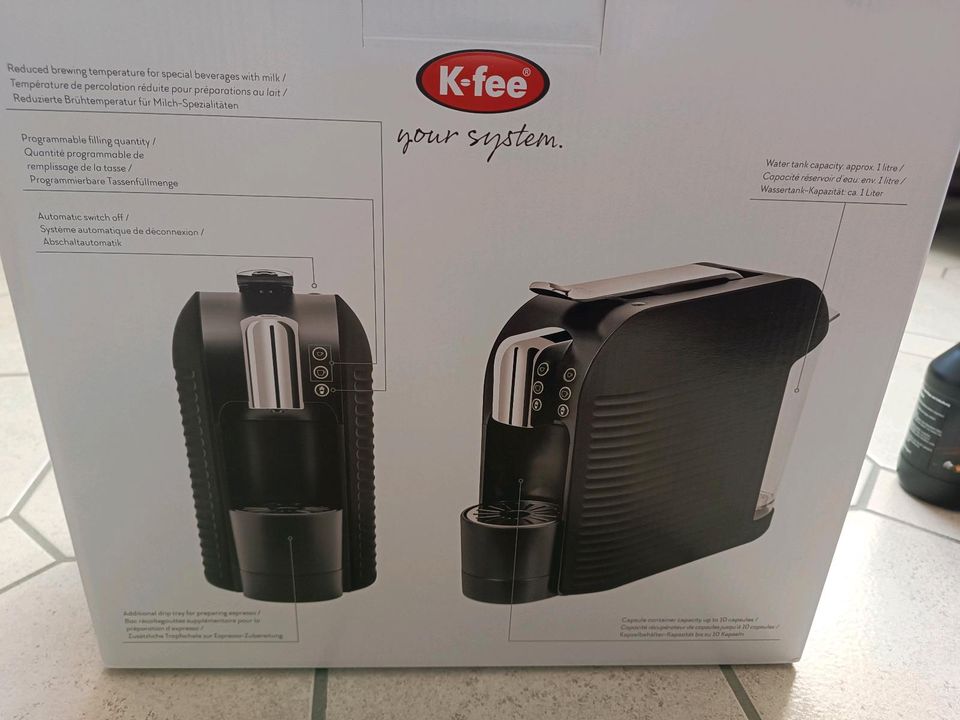 K-Fee Aldi Wave  Kapselmaschine Kaffeemaschine - Top Zustand in Stockach