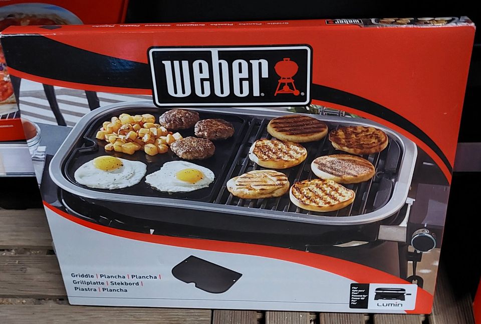 Weber Grillplatte für Lumin Neu statt 109,99€ in Gnarrenburg