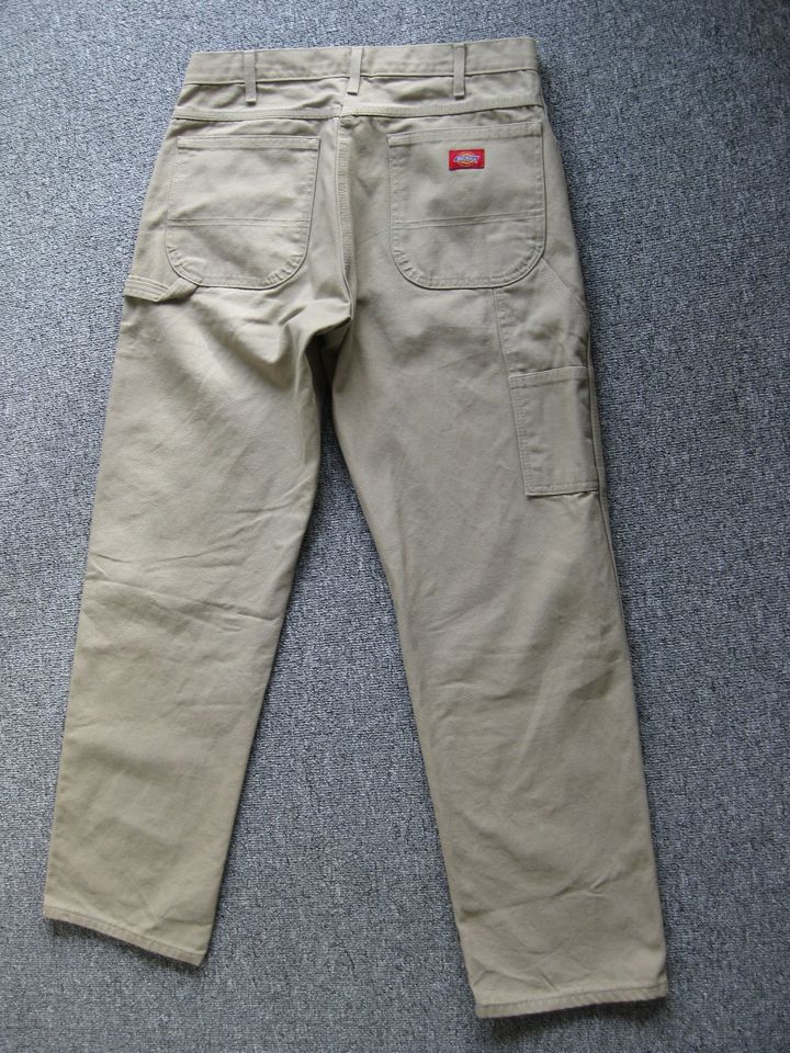 Carpenter Jeans Dickies W33/ L32 beige, relaxed fit, neuwertiger in Backnang