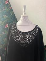 Shirt plus size schwarz Häkelspitze Longsleeve Essen - Essen-Kray Vorschau