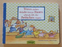 Papp Bilderbuch ab2 Wenn 7 müde kleine Hasen Bettchen Gratisporto Duisburg - Rheinhausen Vorschau