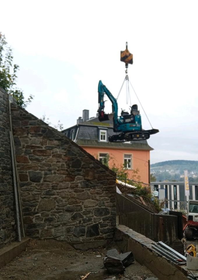 Baggerarbeiten jeder Art, Minibagger in Großrückerswalde