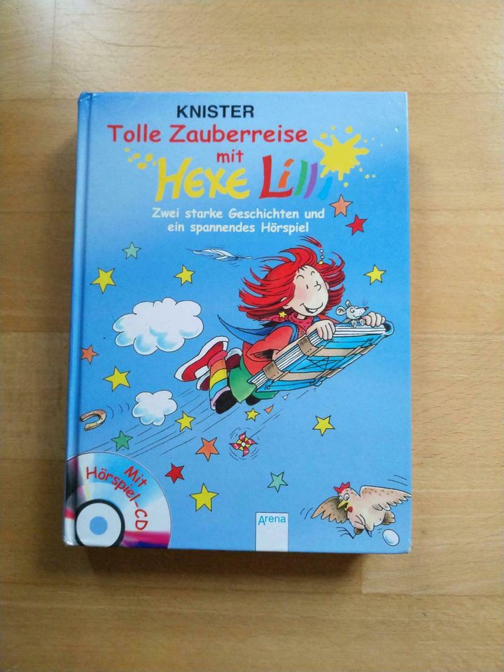 Tolle Zauberreise mit Hexe Lilli Buch+CD Knister ab ca 6, 7 Jahre in Welzheim