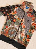 Adidas Jacke Jardim Agatha bunt floral Damen Sweatjacke Brandenburg - Brandenburg an der Havel Vorschau