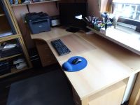 Schreibtisch, Eckschreibtisch,stabil u. formschön, helle Buche Nordrhein-Westfalen - Witten Vorschau