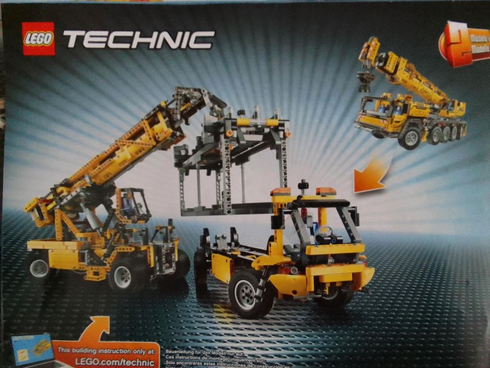 LEGO Technik 42009 Mobiler Schwerlastkran mit Motor VOLLSTÄNDIG in Berlin