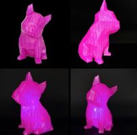 Frenchie Bulldogge LED Lampe pink Nordrhein-Westfalen - Oberhausen Vorschau