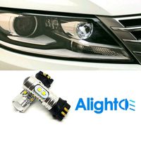 2x LED Tagfahrlicht PW24W 6000k für Volvo V40 S60 XC60 Bayern - Bad Kissingen Vorschau