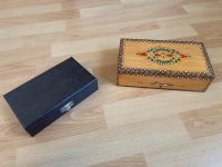 2x Aufbewahrungsbox Schatulle Schmuckschatulle alt Thüringen - Greiz Vorschau