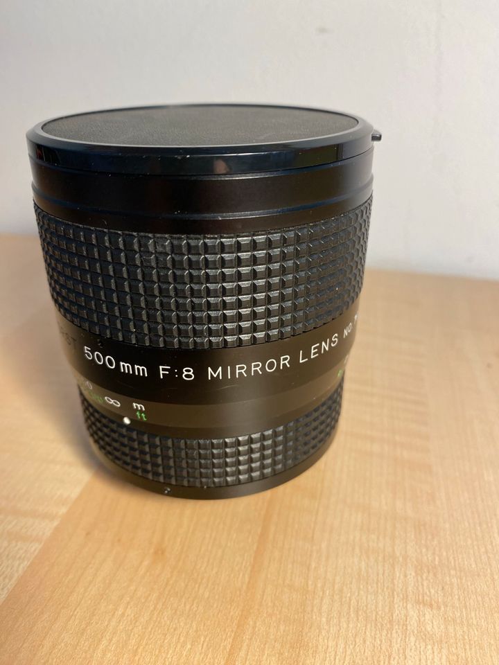 Objektiv Porst 500mm f:8 Mirror Lens in Gröbenzell