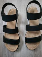 Sandalen ESPRIT 38 Leder-/ Gummiriemchen Niedersachsen - Rehden Vorschau