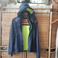 Superdry - Übergangs-Jacke - Gr.XS - blau/grün - Windcheater Friedrichshain-Kreuzberg - Friedrichshain Vorschau