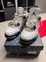 ++ Air Jordan 4 Midnight Navy weiß + Gr. 42,5 + Top ++ Brandenburg - Spremberg Vorschau