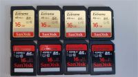 SanDisk Flash Cards 16GB 8 Stück Bayern - Gerolsbach Vorschau