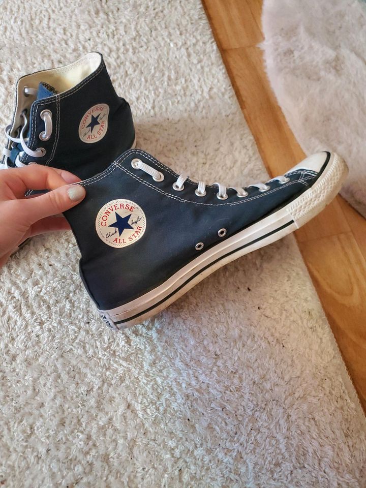 Converse Chucks Dunkelblau Navy Blau 44 in Pforzheim