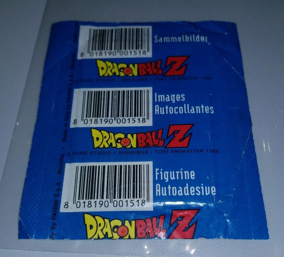 Dragonball Z Panini Sticker OVP 1989 Sammelbilder in Braunschweig
