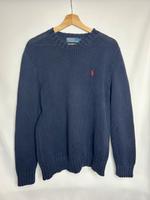 Polo Ralph Lauren Vintage Crew Neck Sweater Strickpullover Blau S Düsseldorf - Benrath Vorschau
