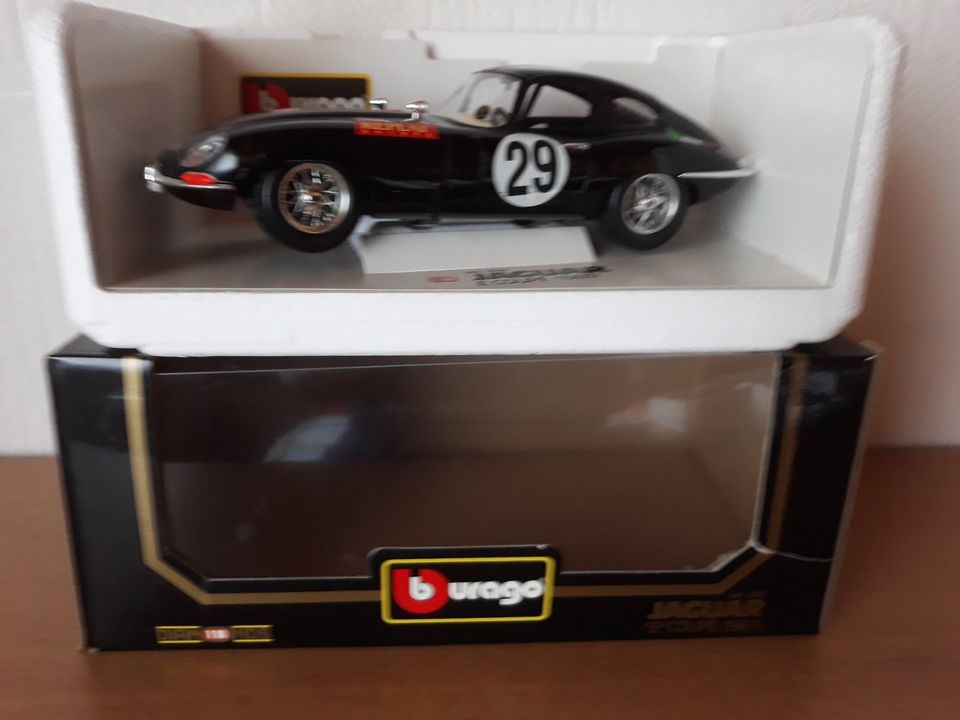 Bburago Jaguar E Coupe+Cabriolett (1961) mehrere Farben ab 26 € in Ahlen