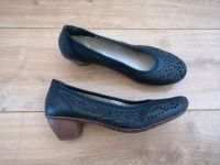 Rieker Damen Leder Schuhe Pumps Gr.37 blau Köln - Porz Vorschau