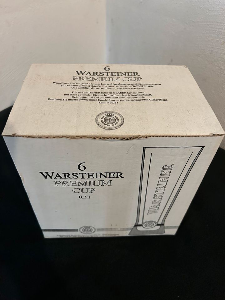 Warsteiner Premium Cup 0,3l 6er in Ense