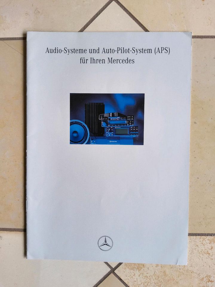 Mercedes Prospekt Audio Systeme von 08/1995 für z.B. W210 in Beilstein