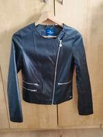 Lederjacke Tom Tailor passend Gr. 36/38 Kunstleder Bayern - Genderkingen Vorschau