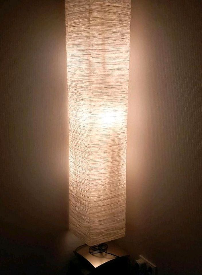 Ikea Stehlampe mit Hängelampe in Hesel