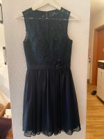 Abendkleid Abschlusskleid Kleid Ballkleid Größe 34 XS Blau Blumen Köln - Köln Dellbrück Vorschau