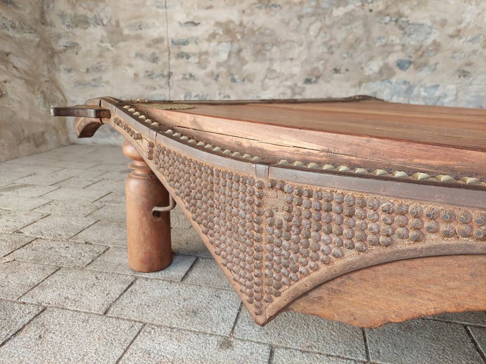 Wohnzimmertisch Antik Indien Tisch Holz Gratis Lieferung in Würzburg