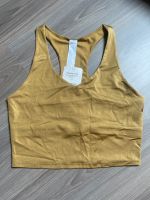 Oberteil Gold sportbh integriert fabletics neu crop Top XL Düsseldorf - Oberbilk Vorschau