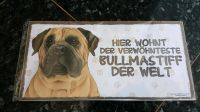 Tierschild Holzschild Bullmastiff Deko Holz  neu Bochum - Bochum-Südwest Vorschau