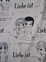 Liebe ist ... Bettdecke Bezug ca. 135x200 cm Niedersachsen - Cremlingen Vorschau