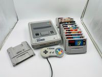 SNES Super Nintendo Entertainment System Konsole + 13 Spiele Wandsbek - Hamburg Bramfeld Vorschau