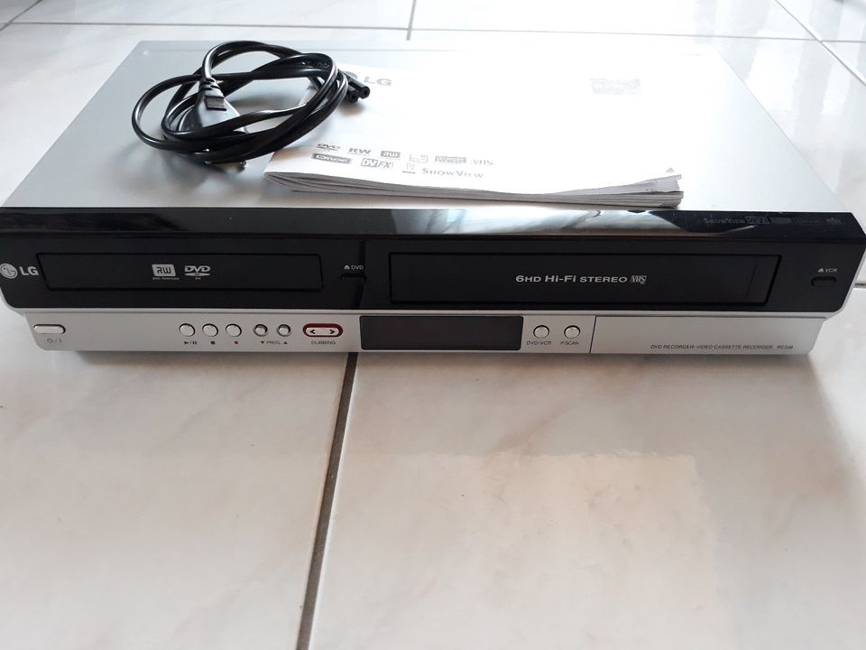 LG VHS DVD Recorder Player Kombi-Gerät in Ludwigsburg