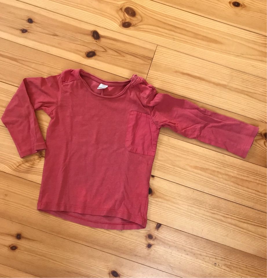 Schönes LA-Shirt Longsleeve von LC Waikiki rot Gr 92 98 in Igel