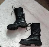 Innuovo Boots schwarz Größe 38 Echtleder Baden-Württemberg - Laufenburg (Baden) Vorschau