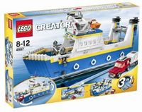 LEGO-Set 4997 Auto-Fähre, 3 in 1: Luftkissenboot, Fracht-Flugzeug Schleswig-Holstein - Lübeck Vorschau