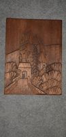 Holzbild Burg Eltz Schnitzerei Holzschnitzerei Wandbild 33 x 24,5 Rheinland-Pfalz - Cochem an der Mosel Vorschau