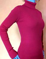 Figurbetontes Strickkleid, Pulloverkleid mit Rollkragen, Gr. XS Hannover - Nord Vorschau