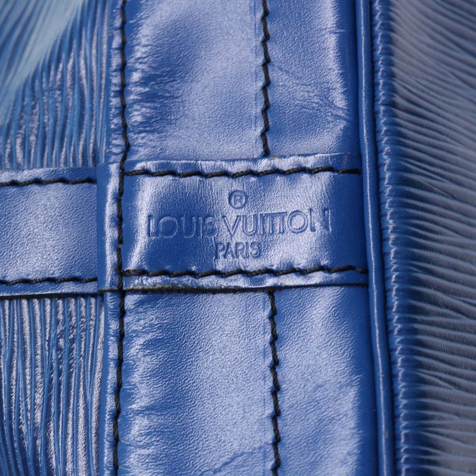 Louis Vuitton Sac Noe Grande Epi Leder blau Tasche in Durbach