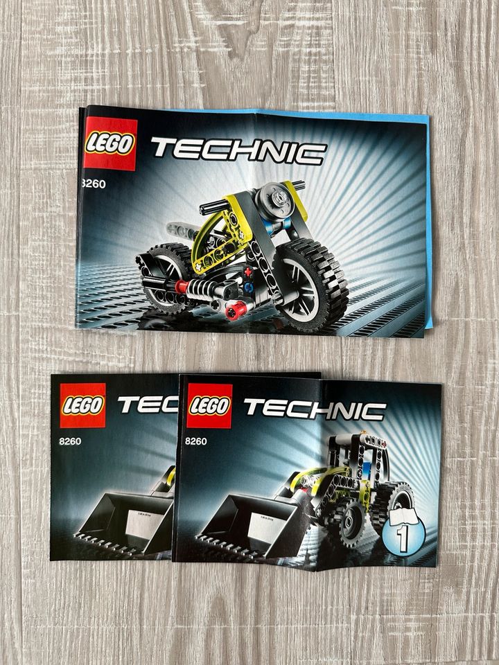 Lego Technic Bauanleitungen 8065,8260, 8259 in Grenzach-Wyhlen