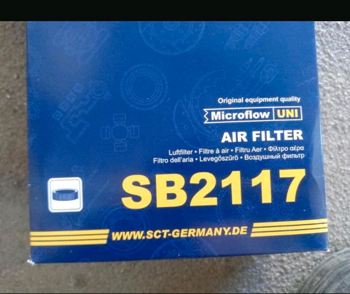 SCT SB2117 Luftfilter Filter Auto Airfilter Audi Seat Skoda in Gornsdorf