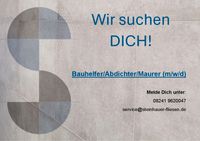 Bauhelfer/Abdichter/Maurer (m/w/d) Bayern - Amberg b. Buchloe Vorschau