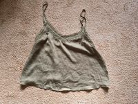 Hollister Top für den Sommer Khaki Damen L mit Spitze Sachsen-Anhalt - Bad Duerrenberg Vorschau