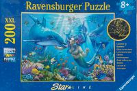 Puzzle 200 Teile 8 J. Delfin, Nixe, Unterwasserwelt, leuchtet Bayern - Lauf a.d. Pegnitz Vorschau