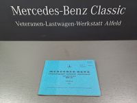 Mercedes-Benz Ersatzteilband Fahrgestell/Aggr. Typ LP 1213/1313 Niedersachsen - Alfeld (Leine) Vorschau