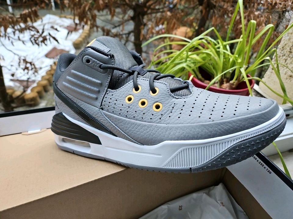 Nike Jordan Max Aura 5 Sneaker Cement Grey grau Gr. 44 Neu und OV in München