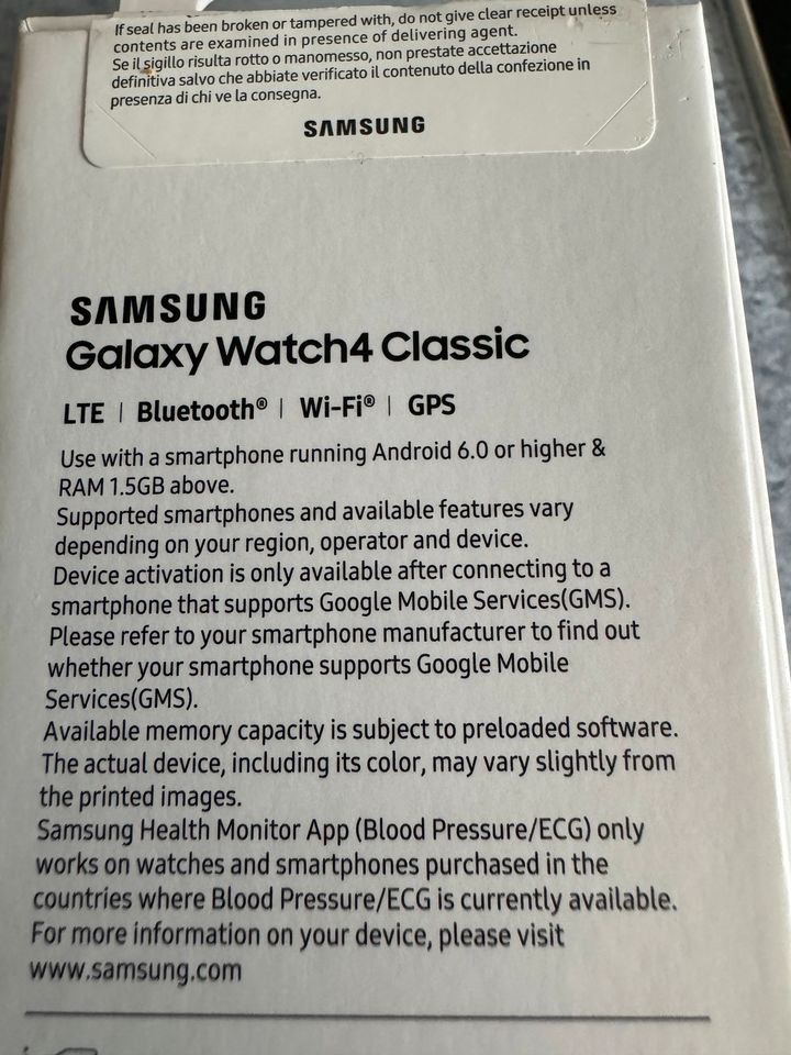 Samsung Galaxy Watch 4 Classic LTE Bluetooth in Schwalbach