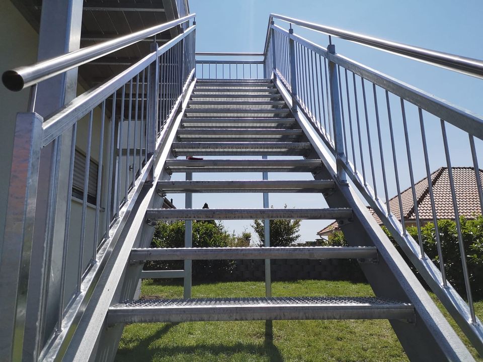 Stahltreppe Innen- und Außenbereich in Oldenburg